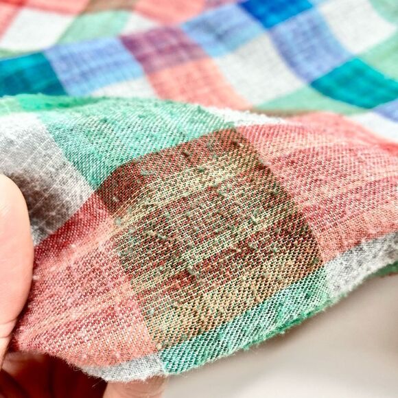 Gymboree Christmas plaid holiday flannel pajama set 5-6 - Picture 6 of 6